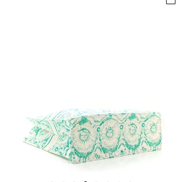 CHRISTIAN DIOR 
Canvas Dioriviera Toile de Jouy Soleil Tote Aquamarina - Picture 4 of 8